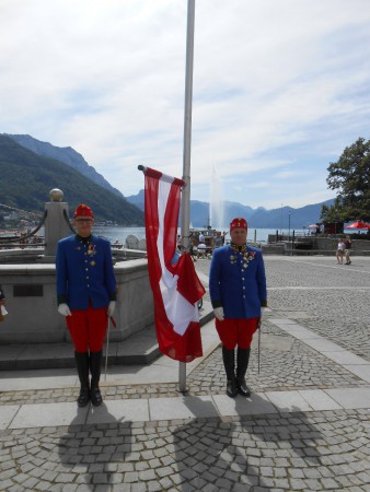 Gmunden Flaggenparade